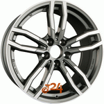 Metal Grey Front Polished
